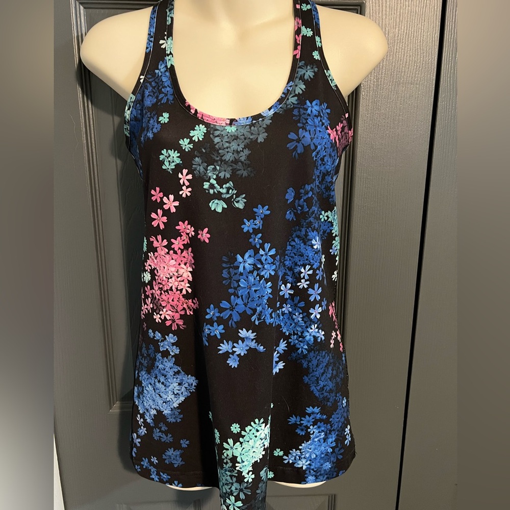 33 - Lululemon Cool Racerback Floral "Petal Pop"